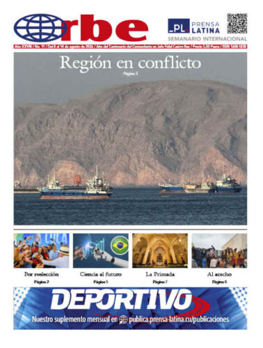 ORBE Año X X VIII / No. 11 / Del 8 al 14 de agosto de 2026