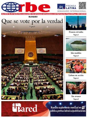 ORBE Año XXVIII / No. 22 / Del 24 al 30 de octubre de 2026